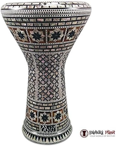 GAWHARET EL FAN NG 2.0 DOUMBEK Drum 17.5" Moziac Mother Of Pearl Darbuka
