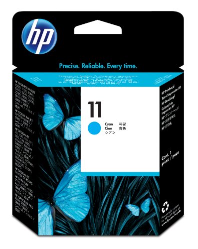 HP 11 Cyan Printhead in Retail Packaging On Sale