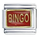 Bingo Italian Charms Bracelet Link