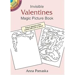 Invisible Valentines Magic Picture Book (Dover Little Activity Books)