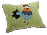 Freckles Farmyard Small Quilted Pillow