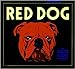 Villa Park, Orange County Red Dog English Bulldog Orange Citrus Fruit Crate Box Label Art Print