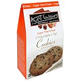 Aunt Gussie's Sugar-Free Wheat Cookies, Chocolate Chip, 6.5-Ounce Stand-Up Box (Pack of 5)