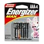 Energizer E92BP-4 AAA Batteries (4-Pack)