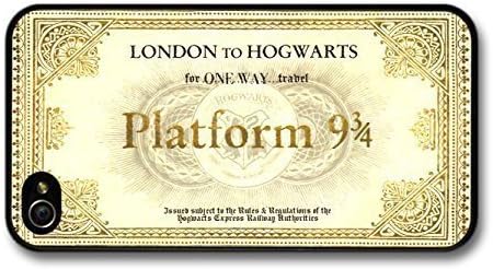 AMAF ? Accessories Harry Potter Hogwarts Express Platform 9 3/4 Ticket case for iPhone 4 4S by supermalls