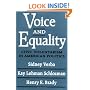Voice and Equality: Civic Voluntarism in American Politics