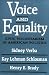 Voice and Equality: Civic Voluntarism in American Politics