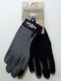 Mens West County Garden Gloves Grey/Black Large