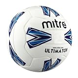 Mitre Ultimatch 18p Football  - White  Size 3