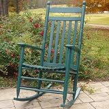 Adult Indoor/Outdoor Rocking Chair (RTA) Finish: Green