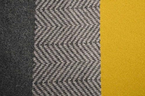 Luxury Mens Hand Made - Acid Yellow Charcoal