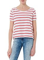 Cross Jeans Camiseta Manga Corta (Blanco)