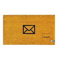 Young Generation YH 101371 SHOE MAX Kokos mit rutschfester PVC Unterseite ca. 74 x 44 cm Mailbox Yellow postyellow / black