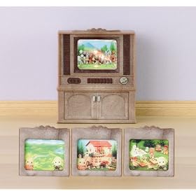 Sylvanian Families Deluxe TV Set