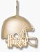 Nebraska Cornhuskers Huskers Helmet Pendant - 14KT Gold Jewelry