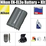 NIKON EN-EL3e RECHARGABLE LI-ION BATTERY FOR NIKON D50, D70, D70s, D80, D10 ....