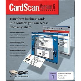 Cardscan Version 6.0 by Corex Technologies
