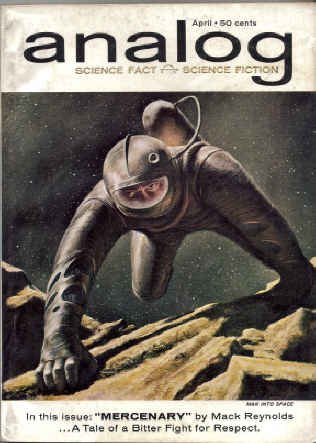 Analog Science Fiction & Fact, April 1962, Featuring H. Beam Piper *A Slave Is a Slave* (Volume LXIX No. 2)