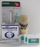 RetroRazor Weishi Deluxe Starter Kit: Razor, Brush, Blades, Soap, and Styptic Pencil
