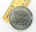 Love You More XO Pocket Token 1 1/4 Inch