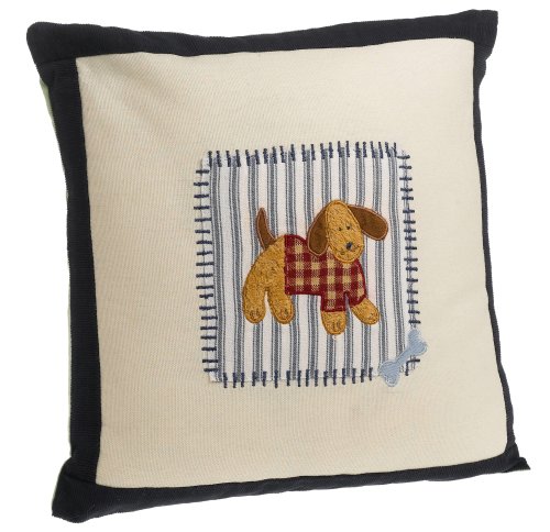Sumersault Playful Puppies Decorative Cushion