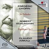 Chopin: 26 Préludes; Schumann: Papillons [Hybrid SACD]
