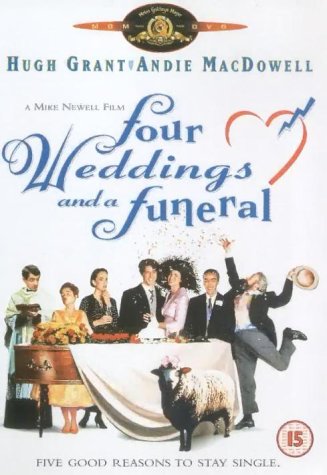 Childrens Toyshop  DVD : Four Weddings And A Funeral [1994]