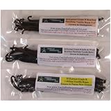 World Assortment Vanilla Beans 3 types x 10 beans = 30 total *** VERY DRY *** Madagascar Tahitian Indonesian