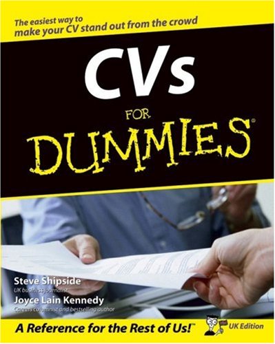 CVs for Dummies: UK Edition