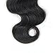 Eayon Hair® Virgin Remy Hair Extensions 100% Human Brazilian Weave Hair Unprocessed Body Wave Natural Aaaaa Grade 10 Inch ~30 Inch, 100g/pcs #1b Natural Color