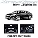 XtremeVision Chevy Malibu 2013-2014 (5 Pieces) Pure White Premium Interior LED Kit Package + Installation Tool Tool