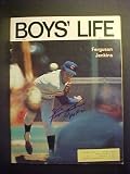 Ferguson Jenkins Chicago Cubs Autographed March 1973 Boys' Life Magazine