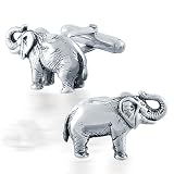 Bling Jewelry Sterling Silver Republican Elephant Cufflinks [Jewelry]