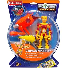 Planet Heroes Action Figure Venus Dazzle by Planet Heroes