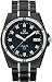Stainless Steel Marine Star Mother of Pearl Black Dial with Diamonds