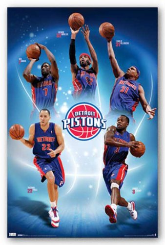 Trends Detroit Pistons Poster