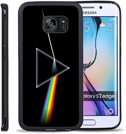 S7 Edge TPU Case,Pink Floyd The Dark Side Of The Moon PREMIUM BUMPER Bumper Style Premium Case Slim Fit Dual Layer Protective Cover for Samsung Galaxy S7 Edge