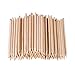 Tinksky 100pcs Multi-functional Nail Art Polish Orange Wood Sticks Cuticle Pusher Removers