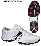 Nike 2011 Lady Delight Golf Shoes : White-Black-Varsity Red 8 M