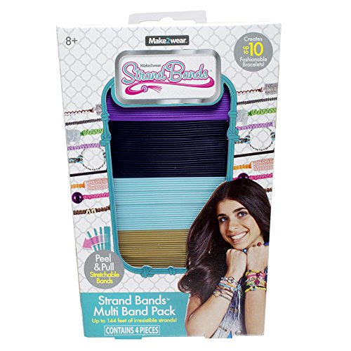 The Bridge Direct Strand Bands Multi Color Band Pack: Berry Bliss Toy