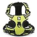 Best Front Range No-Pull Dog Harness. 3M Reflective Outdoor Adventure Pet Vest with Handle. 3 Stylish Colors and 5 Sizes.