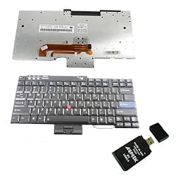 Keyboard for Lenovo IBM Thinkpad T60 T60p T61 T61p R60 R61 with AGPtek USB 2.0 All-In-One Card Reader Keyboard for Lenovo IBM Thinkpad T60 T60p T61 T61p R60 R61 with AGPtek USB 2.0 All-In-One Card Reader