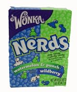 Wonka Nerds - Watermelon & Punch and Wildberry Box 46.7g