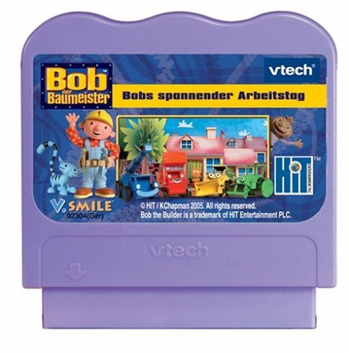Childrens Toyshop  Spielwaren : VTech 80-92304 V.Smile Lernspiel Bob der Baumeister, Bobs spanndender Arbeitstag