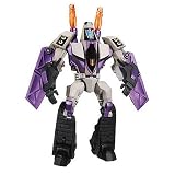 Transformers Animated Series Voyager Class 7 Inch Tall Robot Action Figure - Decepticon BLITZWING with Two Launching Missiles, Three Quick-Switching Faces and Triple Changer Mode (Robot Mode, Tank Mode and Fighter Jet Mode)
