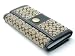 AUTHENTIC COACH ERGO SIGNATURE CHECKBOOK WALLET 40876 (Khaki/Black)