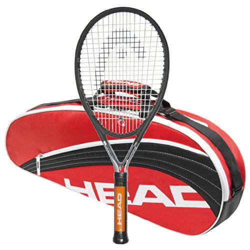 Head Ti.S6 STRUNG with 3 Racquet Tennis Bag
