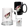 Phoenix Coyotes 15oz Tankard, 15oz Ceramic Mug & 2oz Shot Glass Set - Primary Logo NHL Hockey