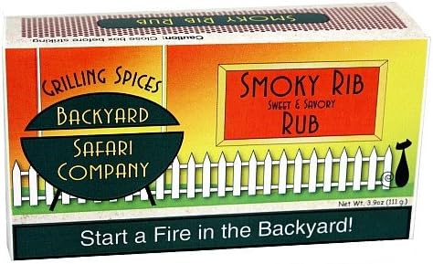 Smoky Rib Sweet & Savory Rub All Natural Gluten Free