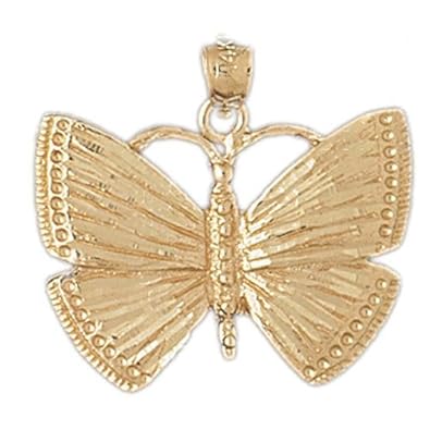 Cheap Girls Jewelry Dazzlers Solid 14k Gold Butterfly Charm Pendant Available in three colors from jewelsberry (weights: 3.5 grams only) For Sale Cheap Girls Jewelry Dazzlers Solid 14k Gold Butterfly Charm Pendant Available in three colors from jewelsberry (weights: 3.5 grams only) For Sale
